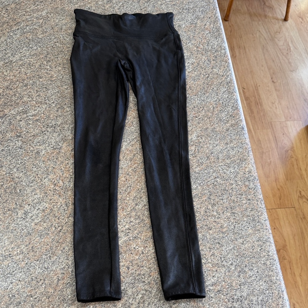 Black High-Waisted Spanx - size small